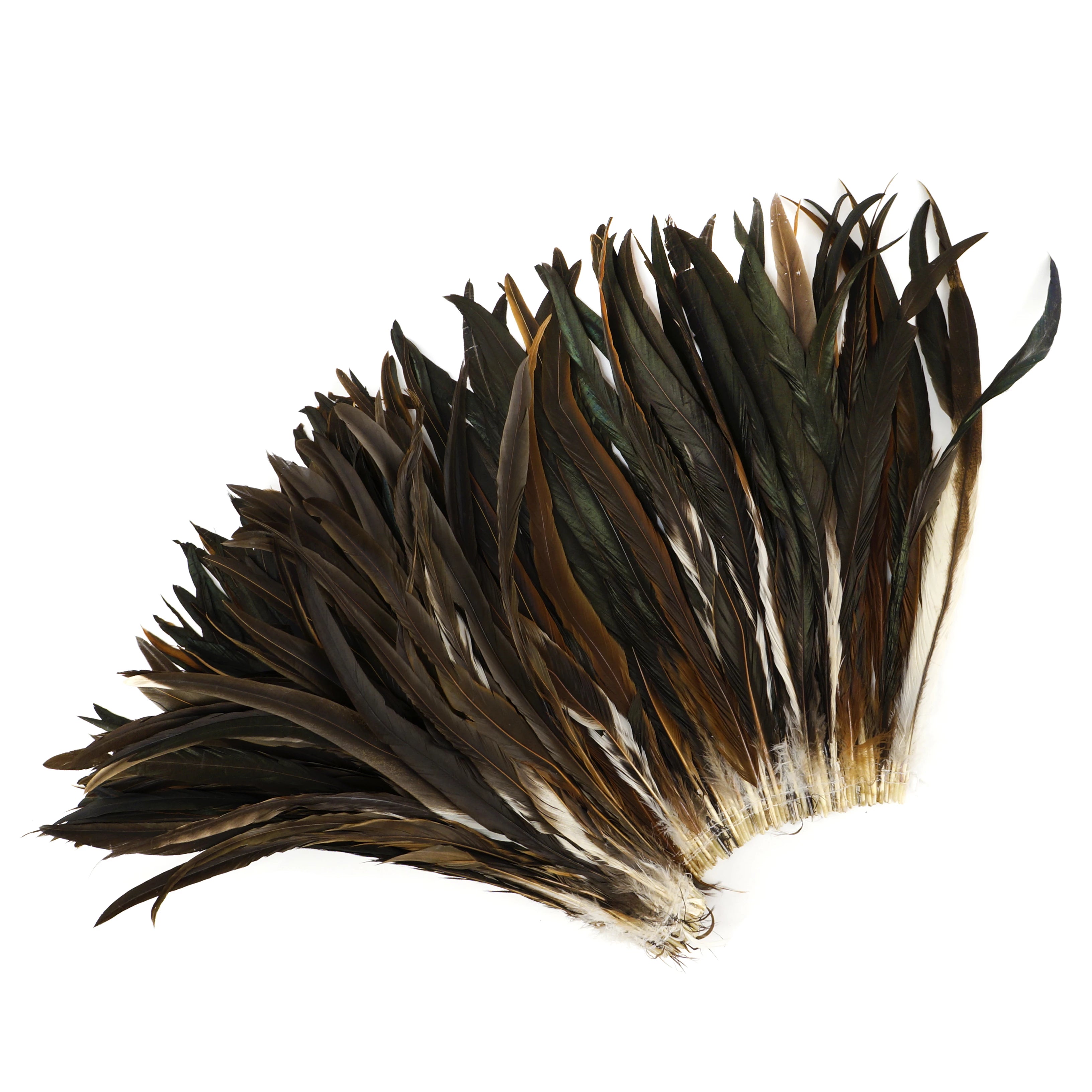 Neon Yellow Rooster Hackle Feathers - Bulk lb