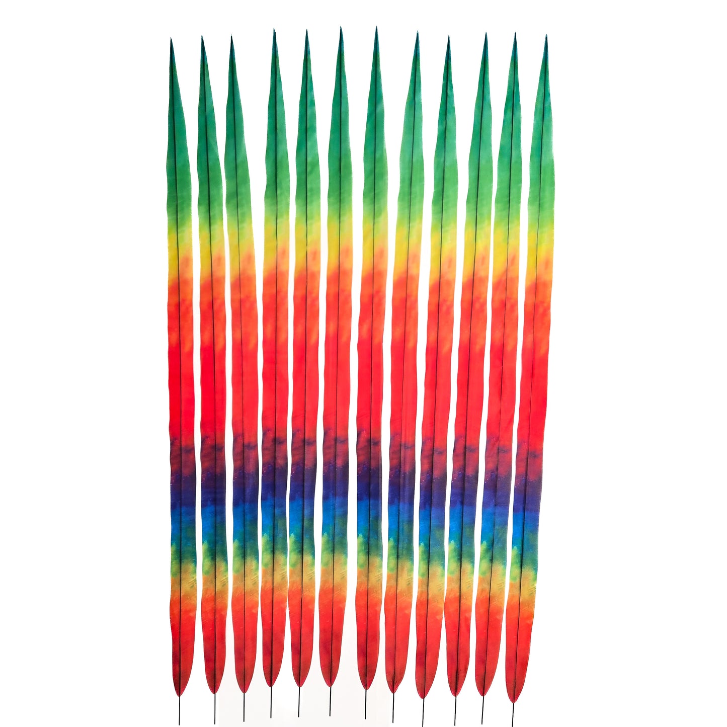 Vibrant Faux Lady Amherst Feathers 1 pc