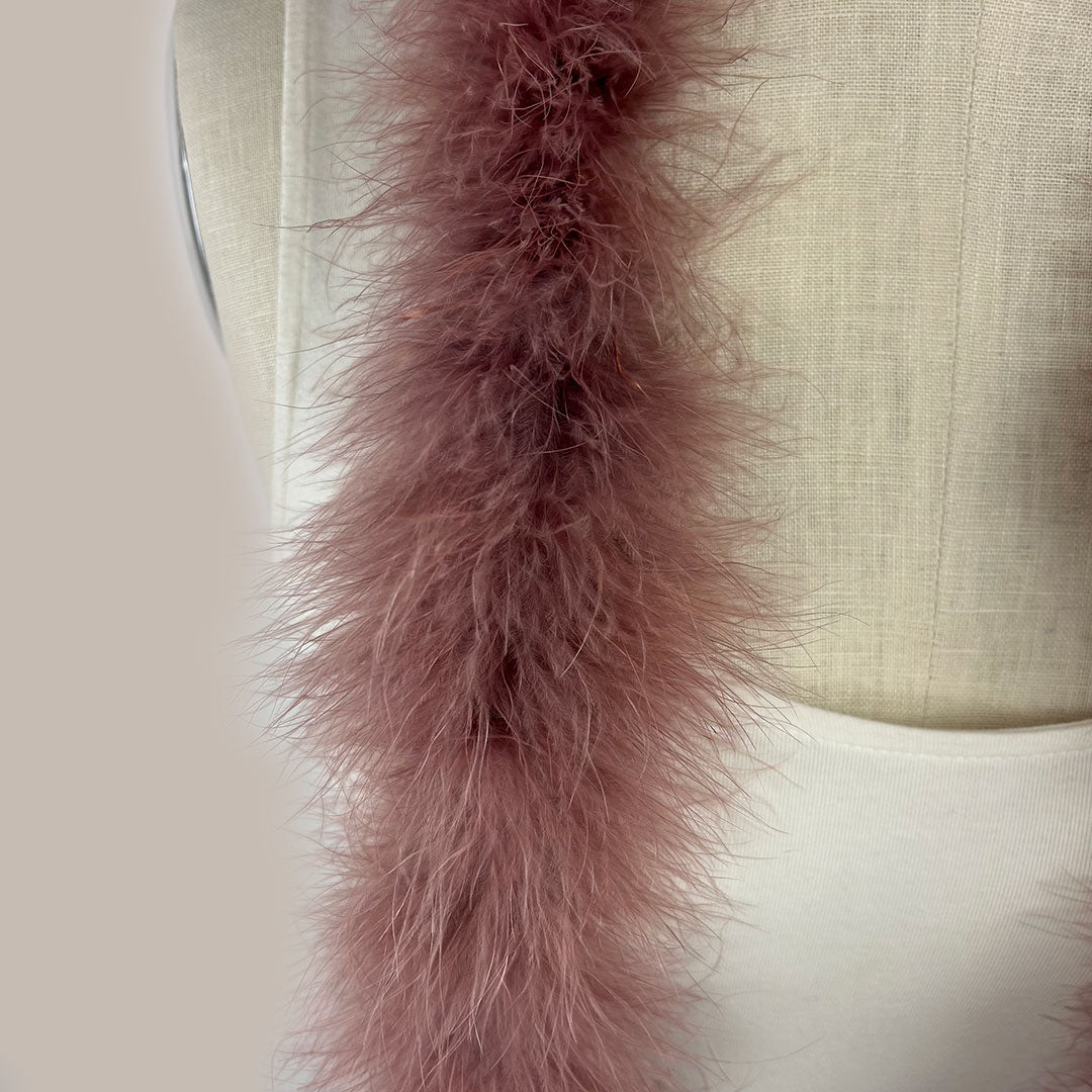 Full Marabou Feather Boa - Amethyst
