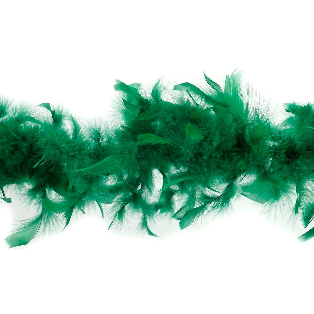 Chandelle Feather Boa - Lightweight - Hunter Green - Chandelle Boa