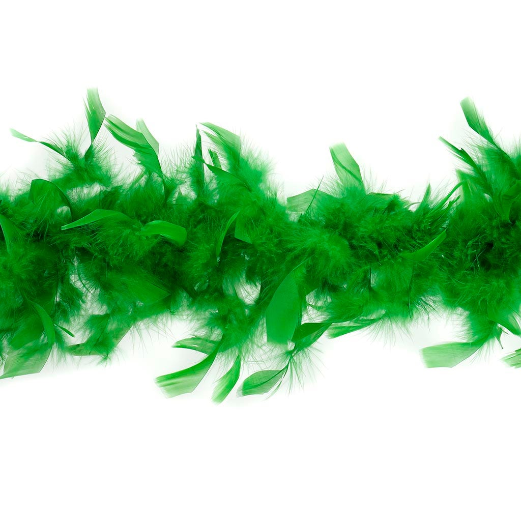 Chandelle Feather Boa - Lightweight - Kelly - Chandelle Boa