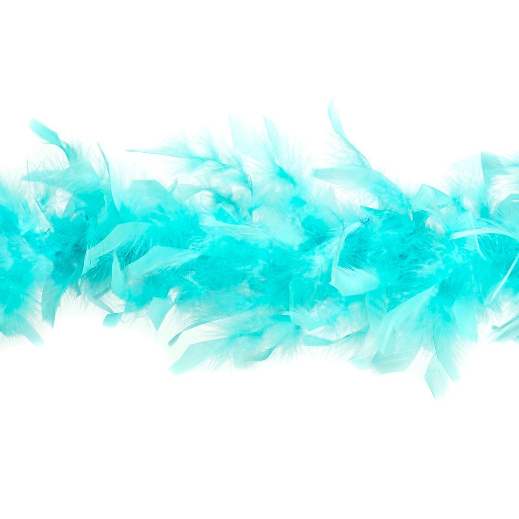 Chandelle Feather Boa - Lightweight - Light Turquoise - Chandelle Boa