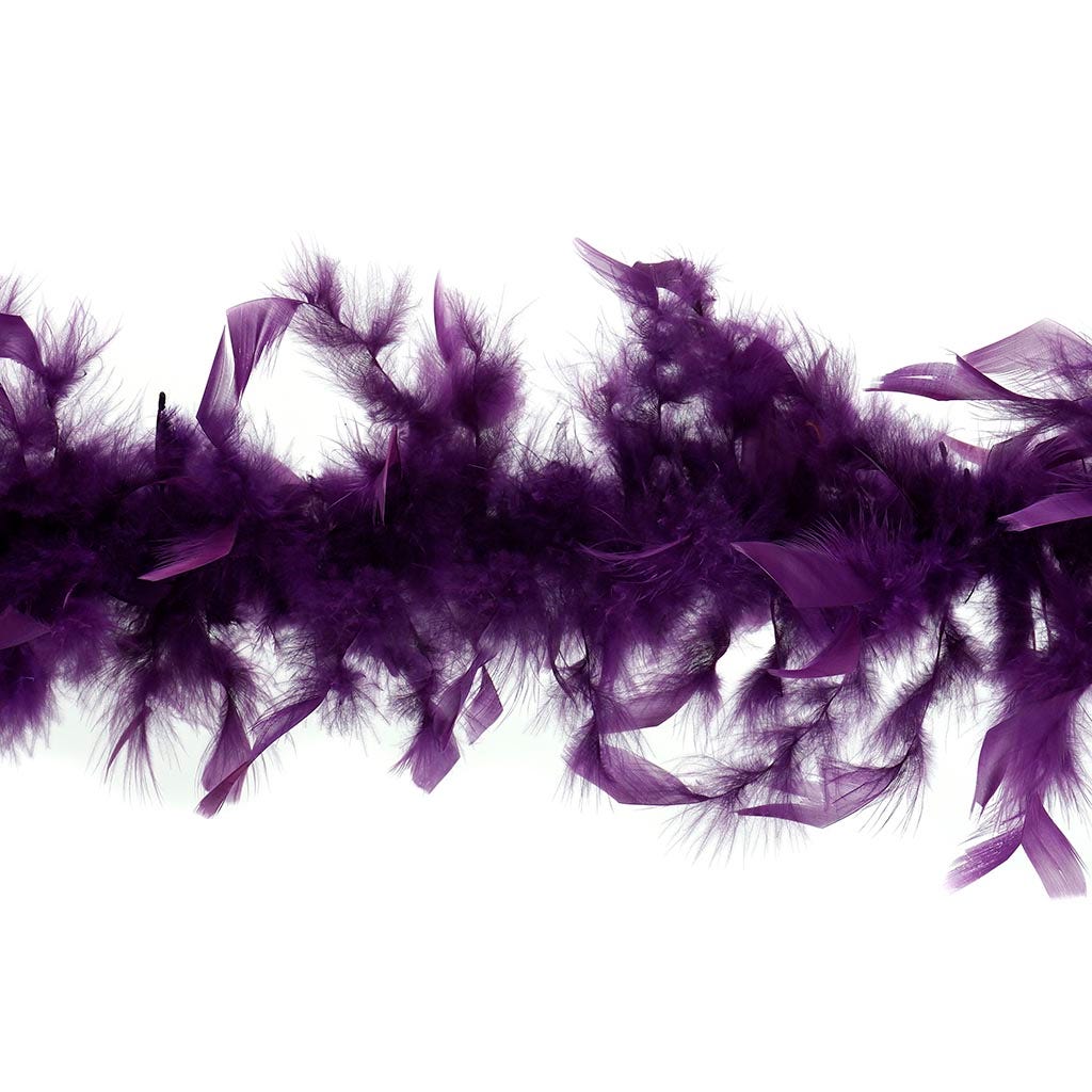 Chandelle Feather Boa - Lightweight - Purple - Chandelle Boa