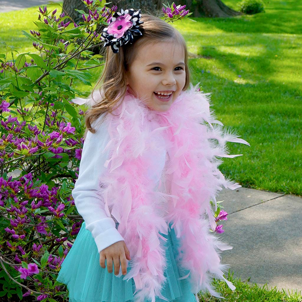 Dress Up Feather Boa for Little Girls - Chandelle Boa