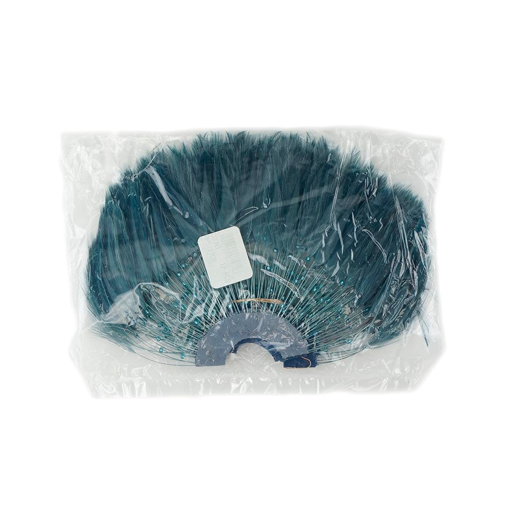 Feather Hackle Plates Solid Colors - Country Blue-hp - Feathers