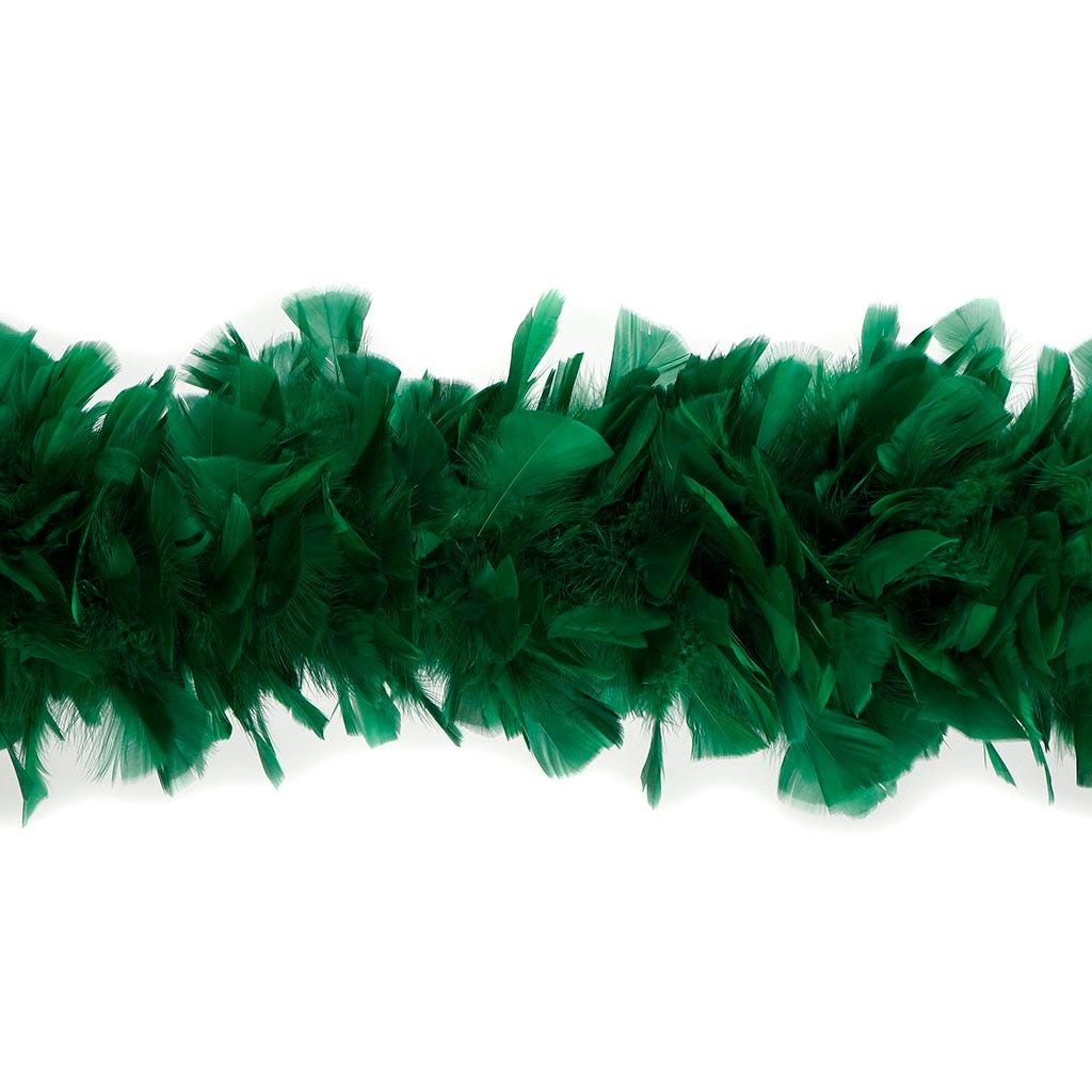 Turkey Boa - Emerald - 2 yards (6 ft)