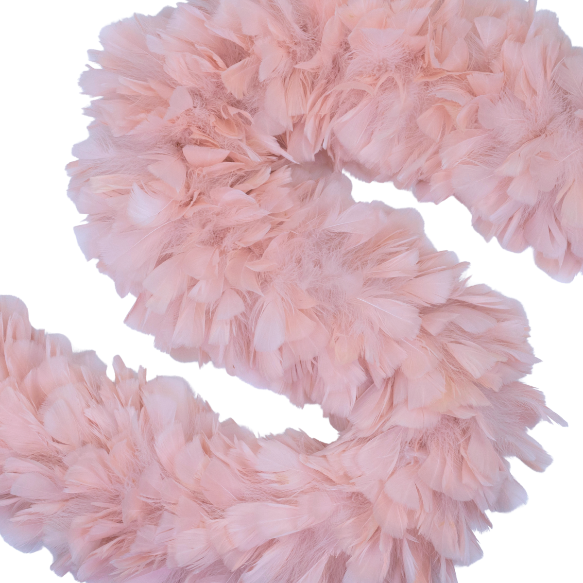 Turkey Boa 8-10 inch diameter 2yd --Light Pink