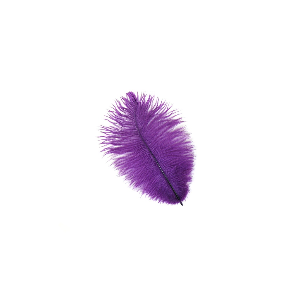Ostrich Feathers 4-8’’ Drabs - Purple - Ostrich Feathers