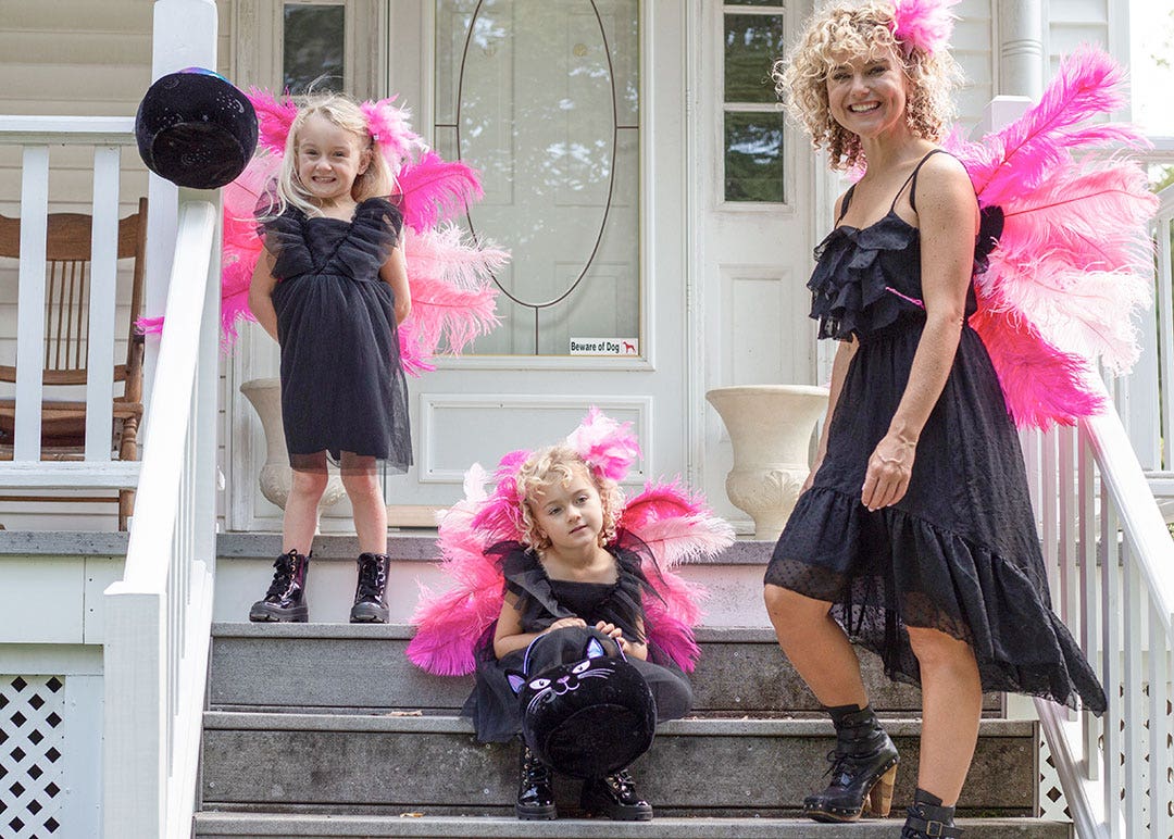 Pink Feather Clip - Feathers