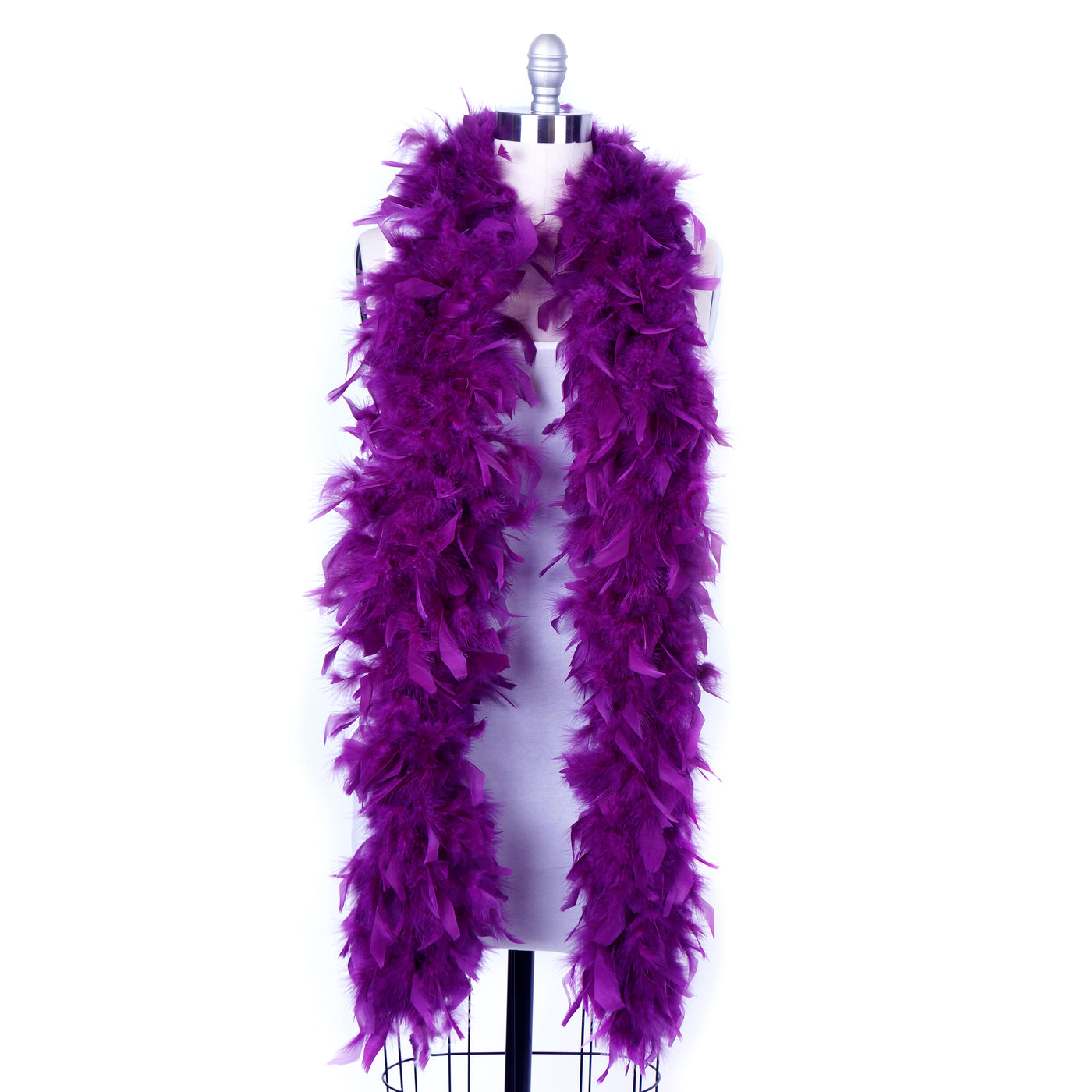 Chandelle Feather Boa - Heavyweight - Purple