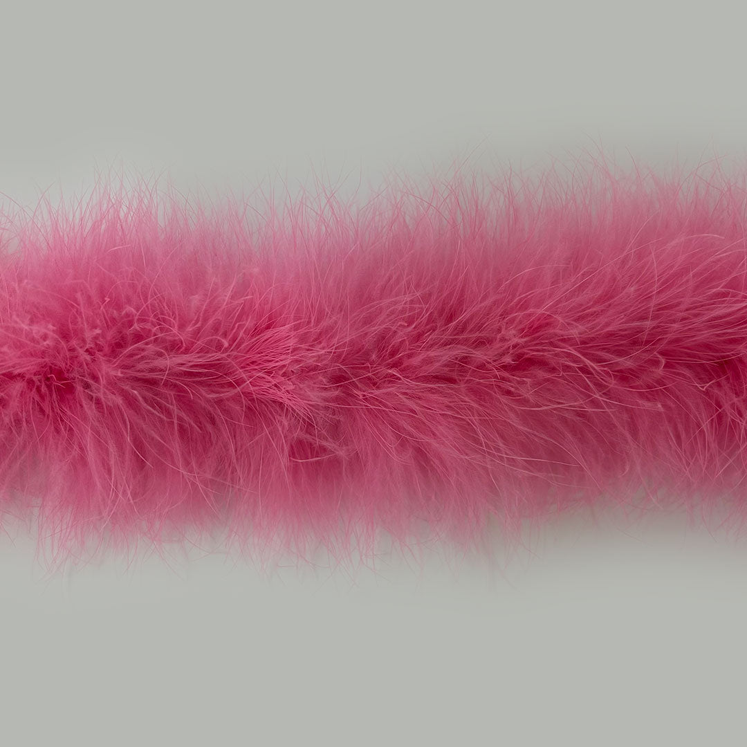 Full Marabou Feather Boa - Raspberry Sorbet
