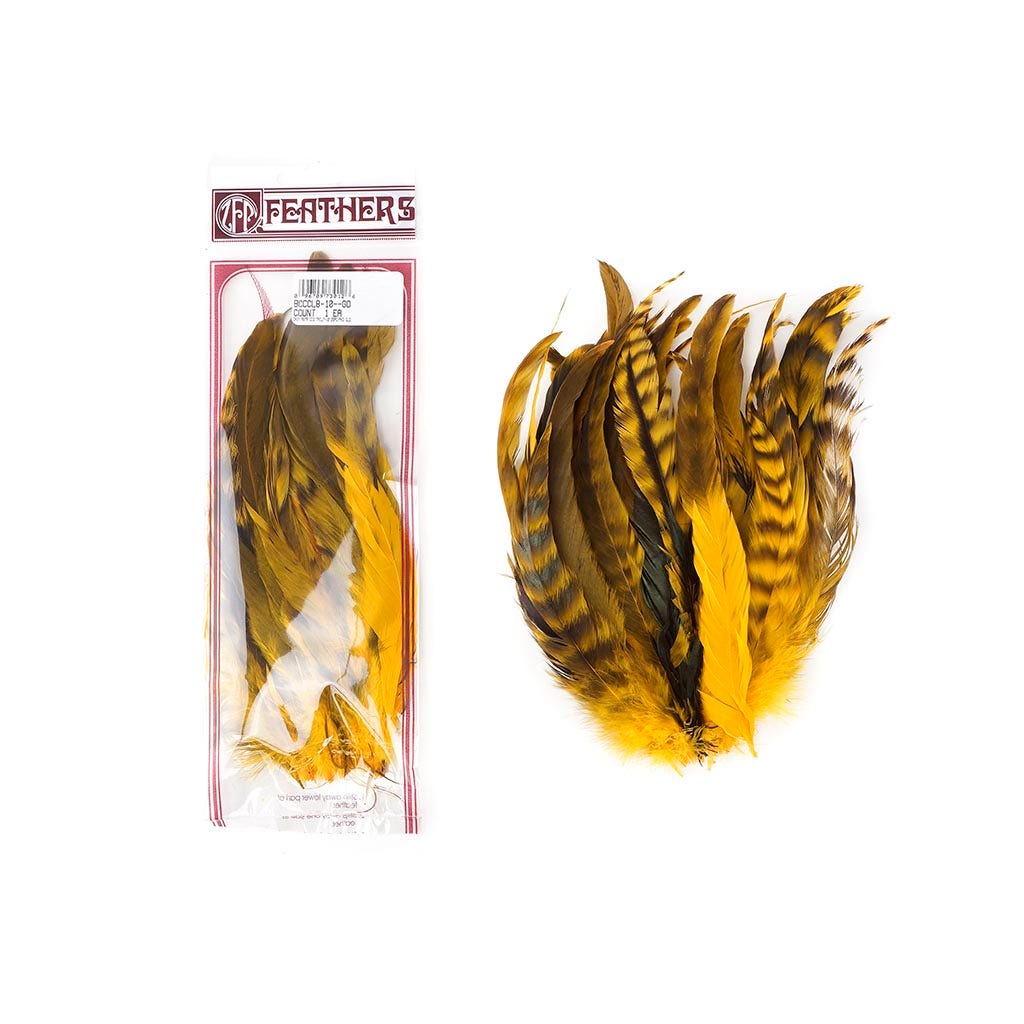Rooster Coque Tails-Chinchilla Gold - Feathers