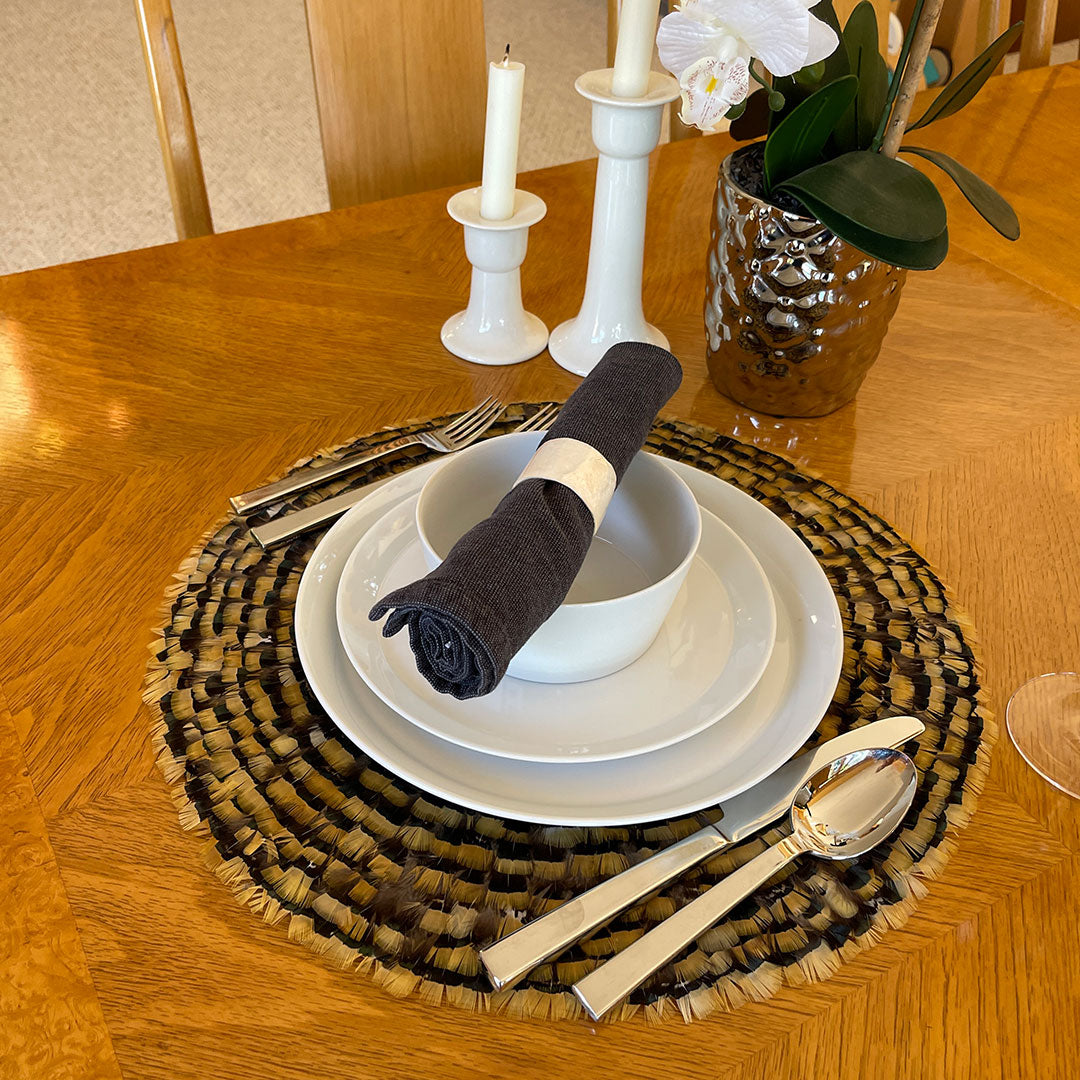 Lady Amherst Feather Placemat