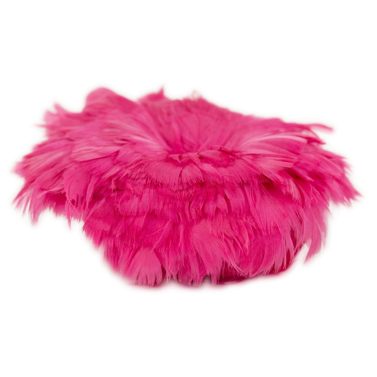 Strung Goose Coquille Feathers 3-4’’ -- 1/4 lb-Raspberry Sorbet - Feathers