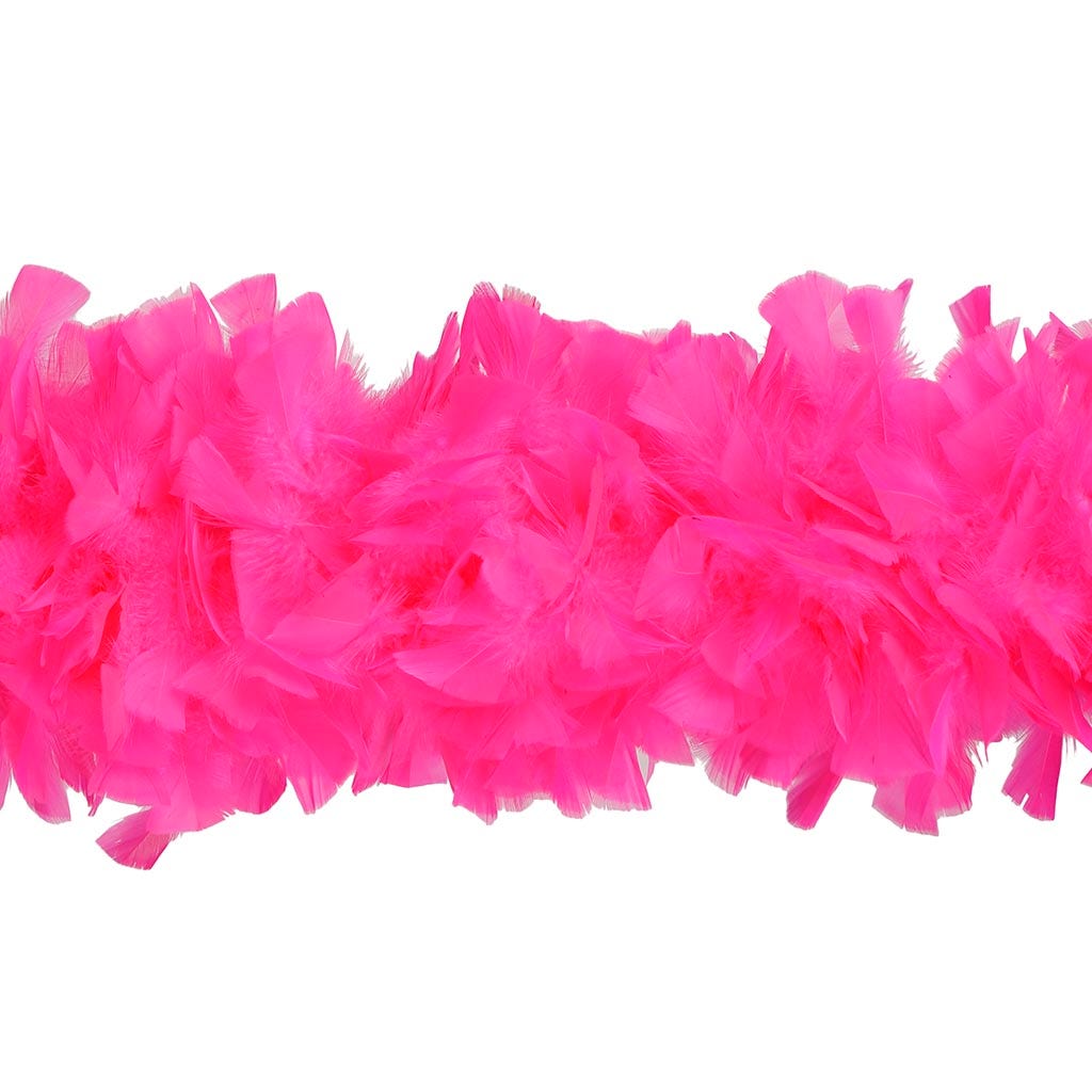 Turkey Feather Boa 8-10’’ - Pink Orient - Turkey Boa
