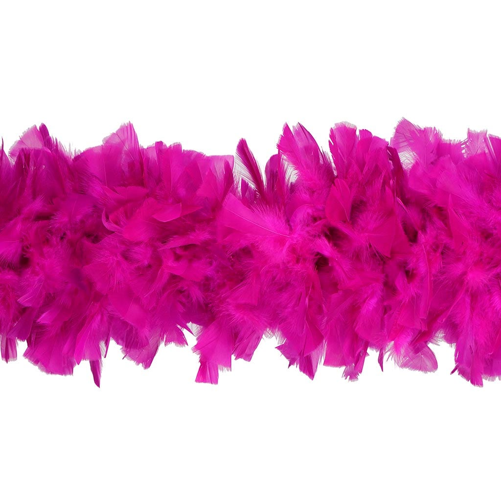 Turkey Feather Boa 8-10’’ - Very Berry - Turkey Boa