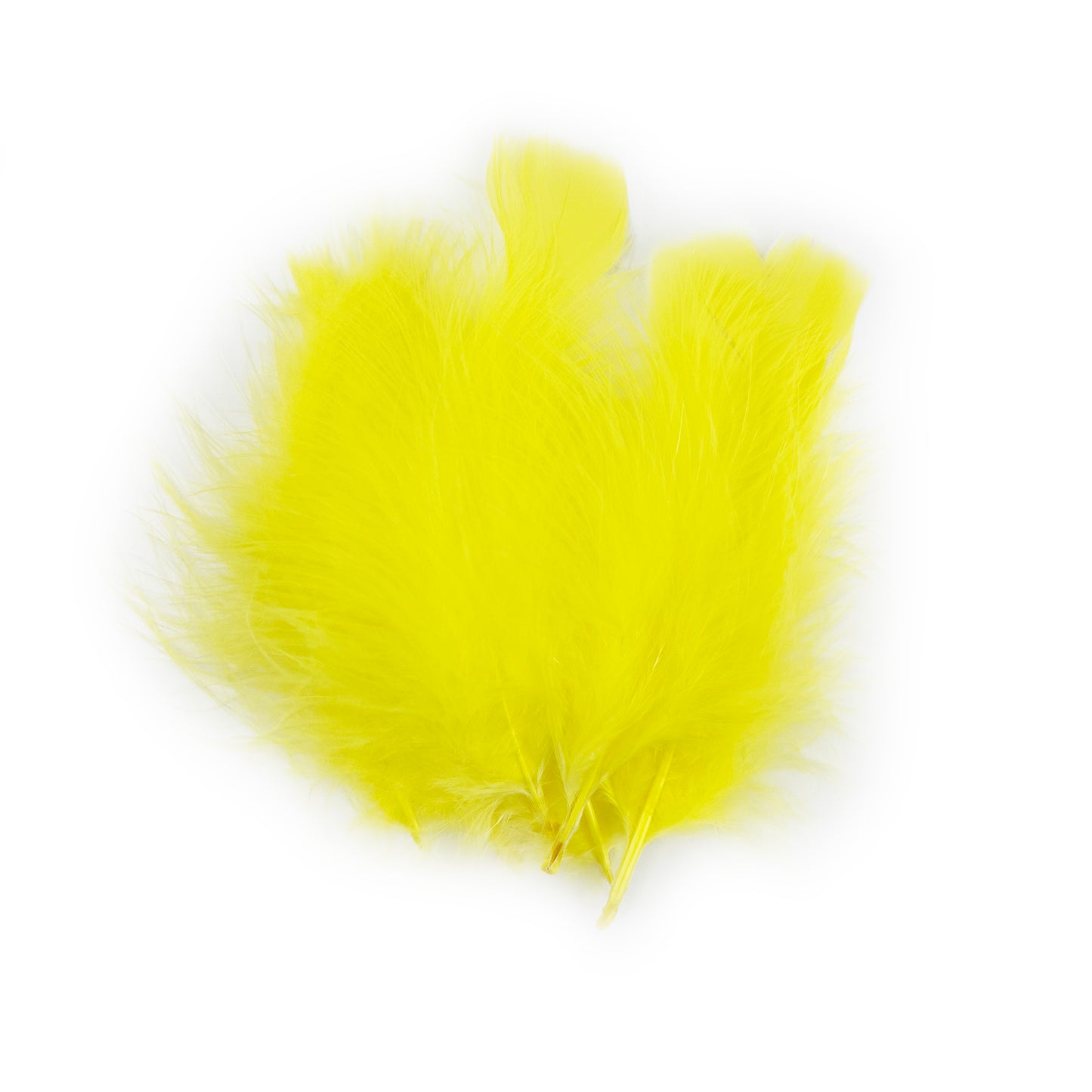 Turkey Marabou Dyed - 3-8" - 1 lb - Pale Yellow