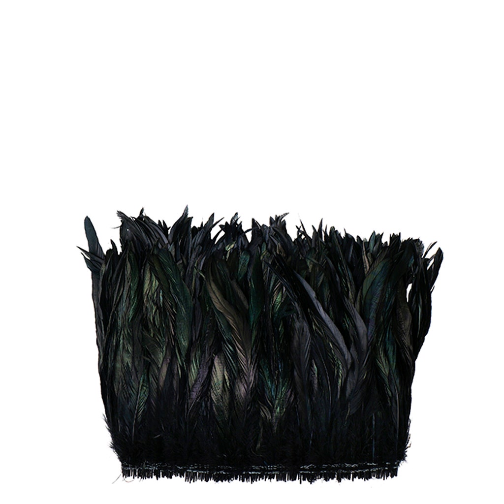 Black Feather Ostrich Feathers Feather Trim Craft Feathers Color