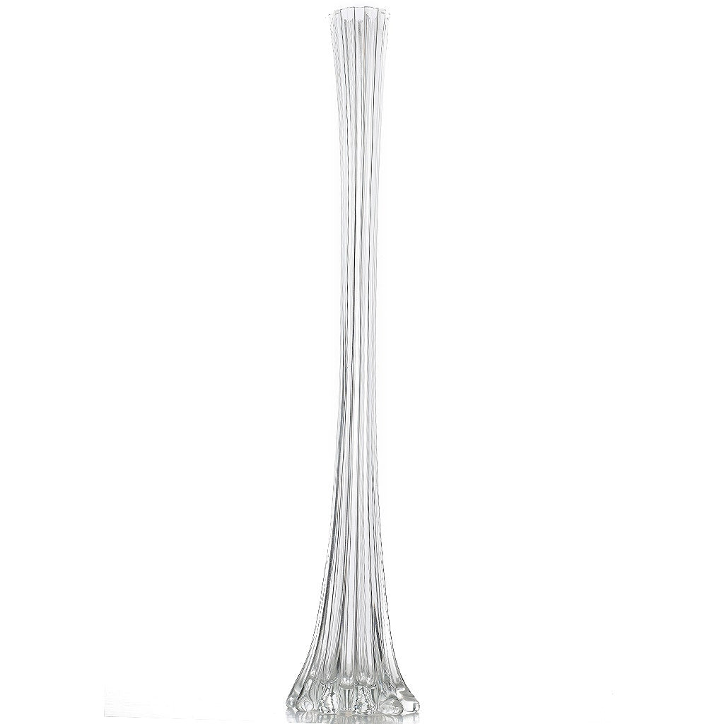 24 Clear Eiffel Tower Vases