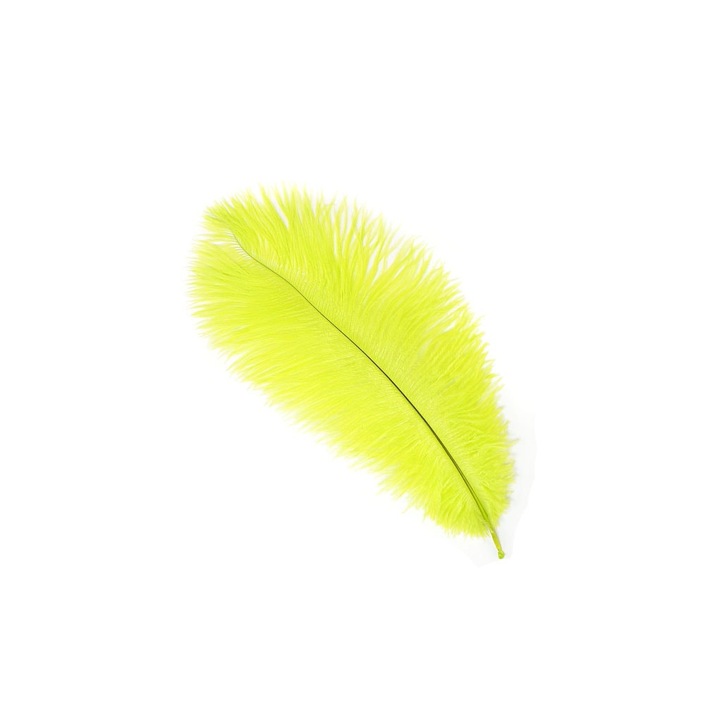 3in-7in Long Yellow Craft Feathers