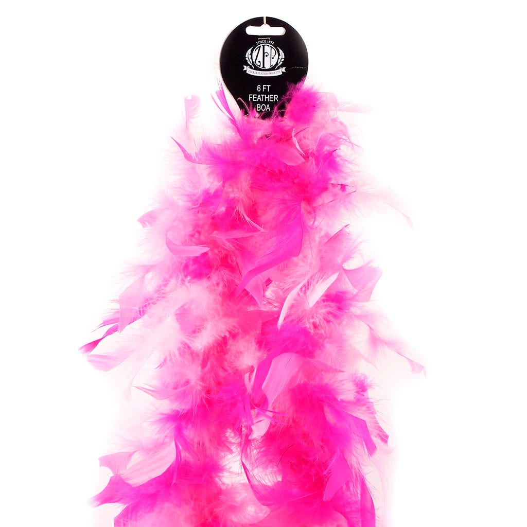 Chandelle Feather Boa - Lightweight - Pinks Mix