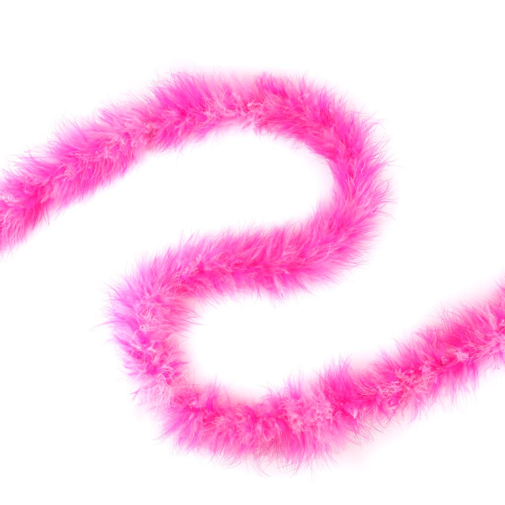 Light Pink Fluffy Feather Boa, Bachelorette Party Supplies