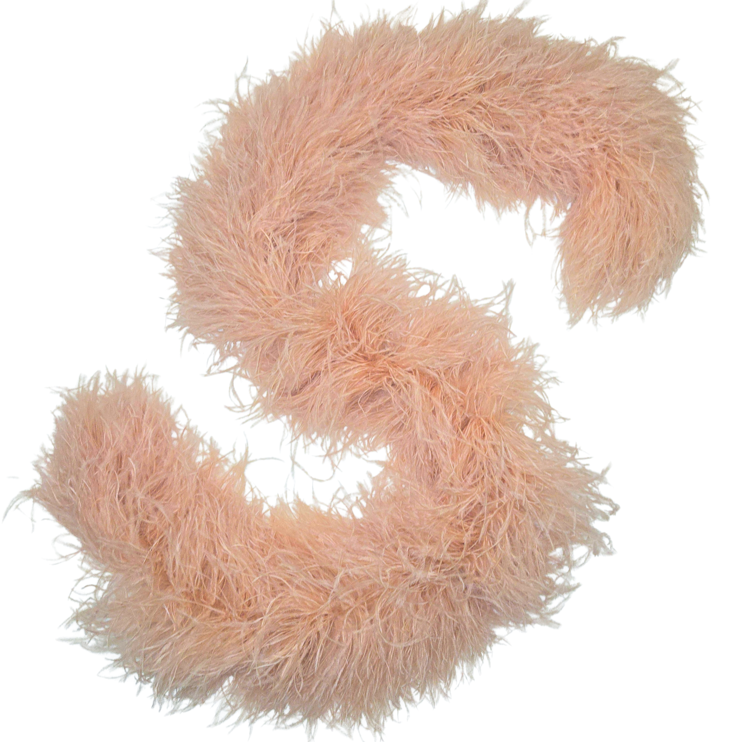 Champagne 10 Ply Ostrich Feather Boa