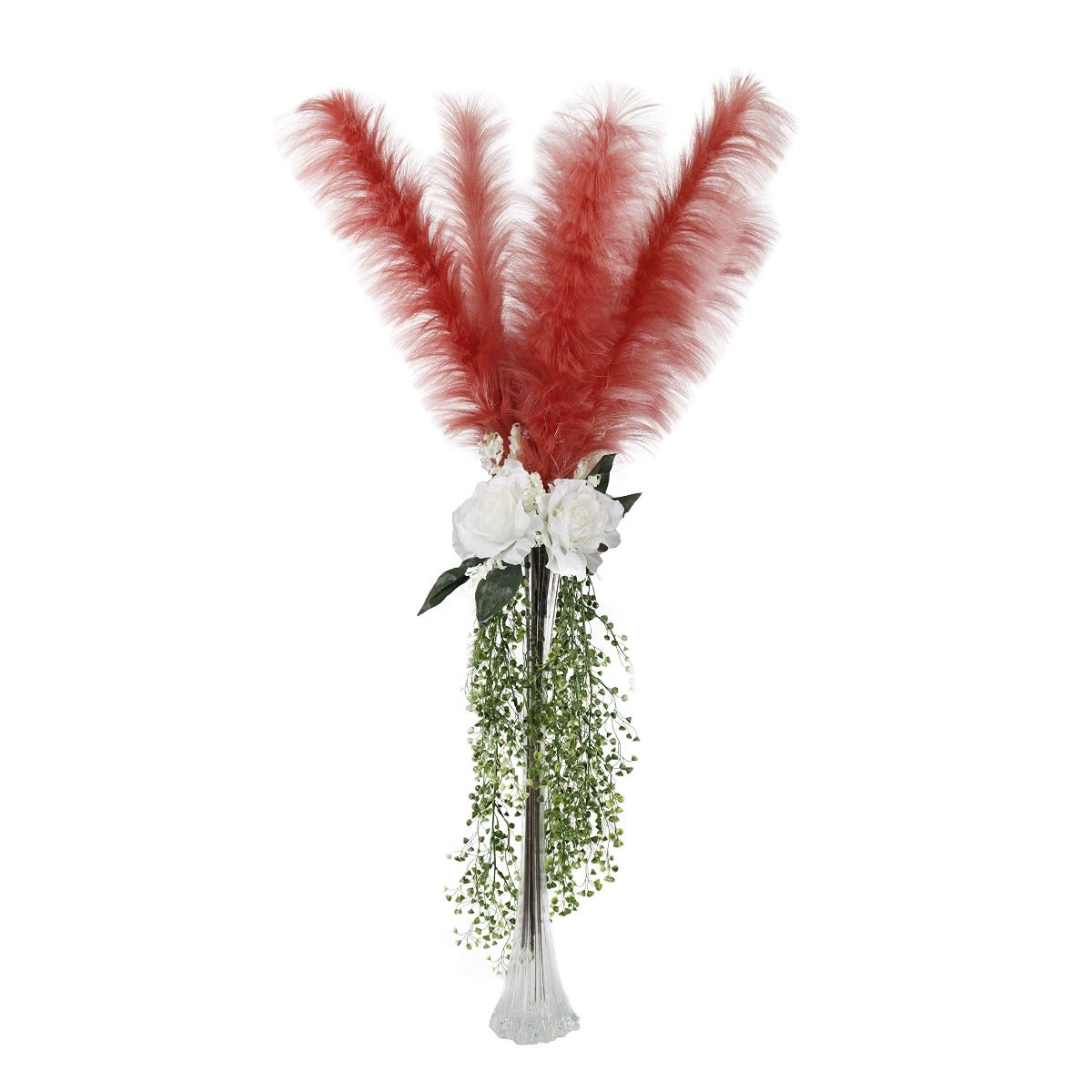 1 Piece Faux Ostrich Stem 40-42’’ - Met Gala Potpourri - Feathers