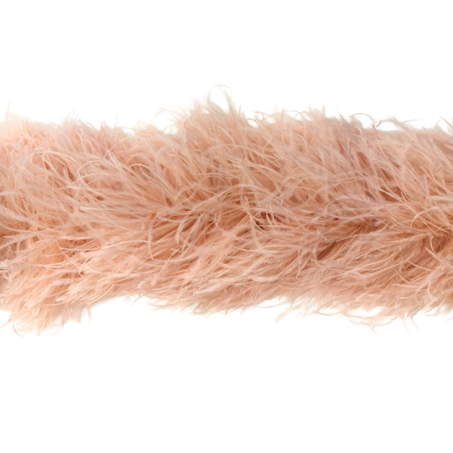 Champagne 10 Ply Ostrich Feather Boa