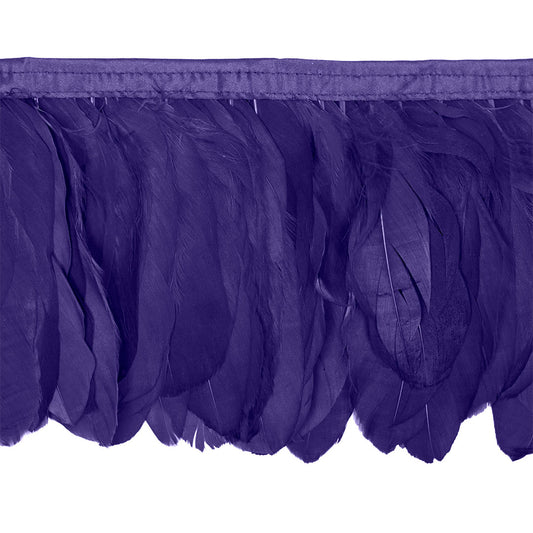 Parried Goose Pallet Feather Fringe - Regal