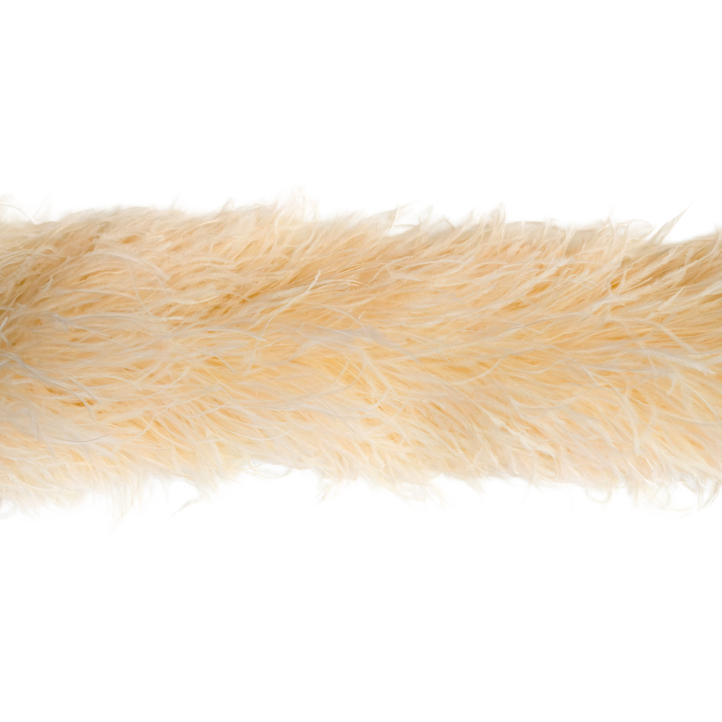 Ivory 10 Ply Ostrich Feather Boa