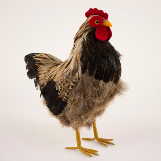 Natural Standing Hen 8.5" x 10"