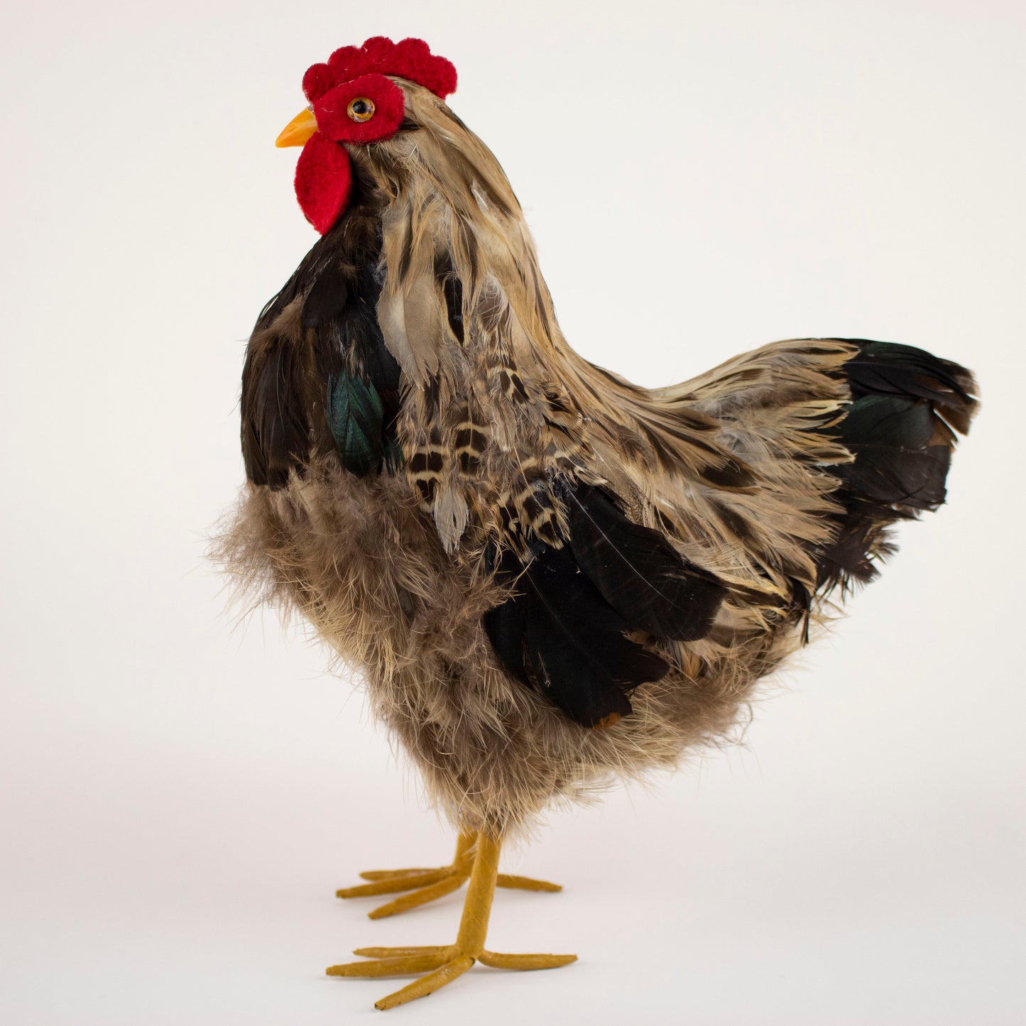 Natural Standing Hen 8.5" x 10"