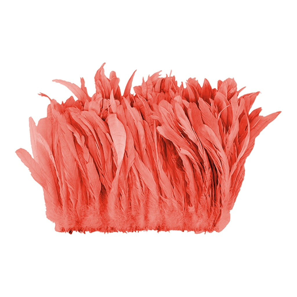 Rooster Coque Tails-Bleach-Dyed - Coral
