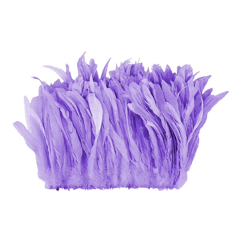 Rooster Coque Tails-Bleach-Dyed - Fluorescent Lilac