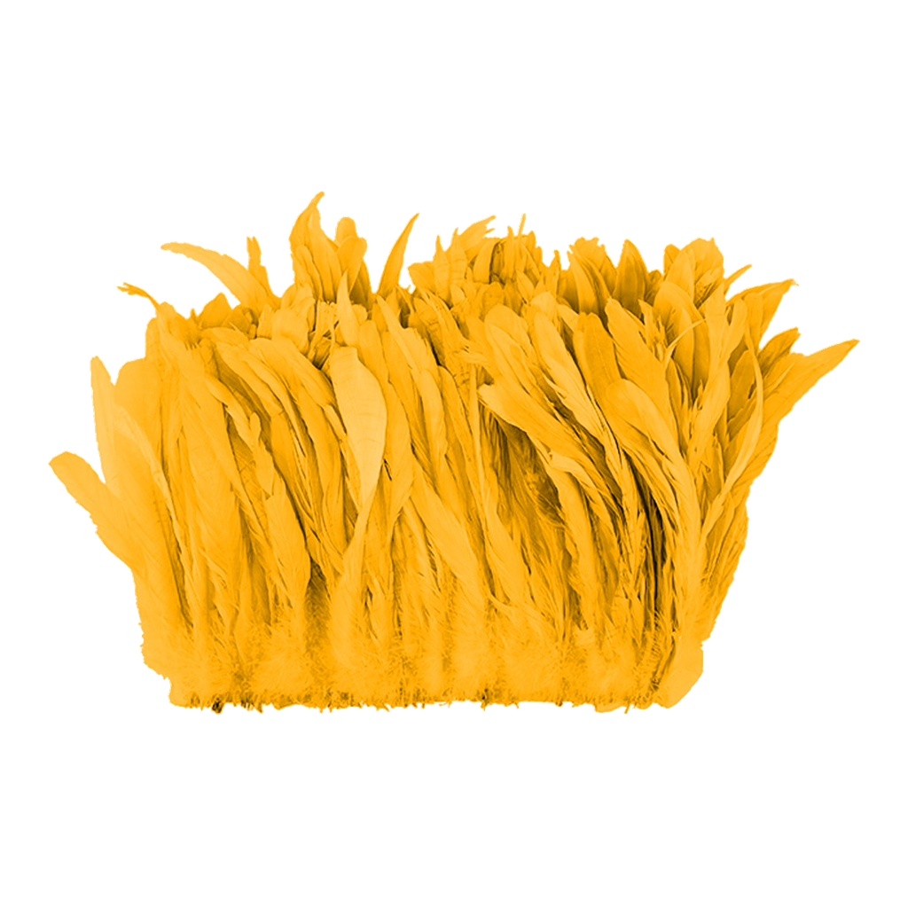 Rooster Coque Tails-Bleach-Dyed - Gold