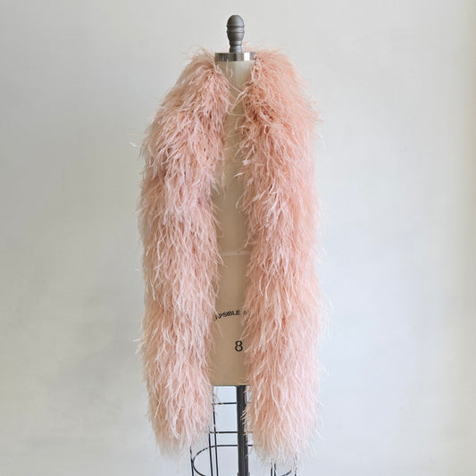 Champagne 10 Ply Ostrich Feather Boa