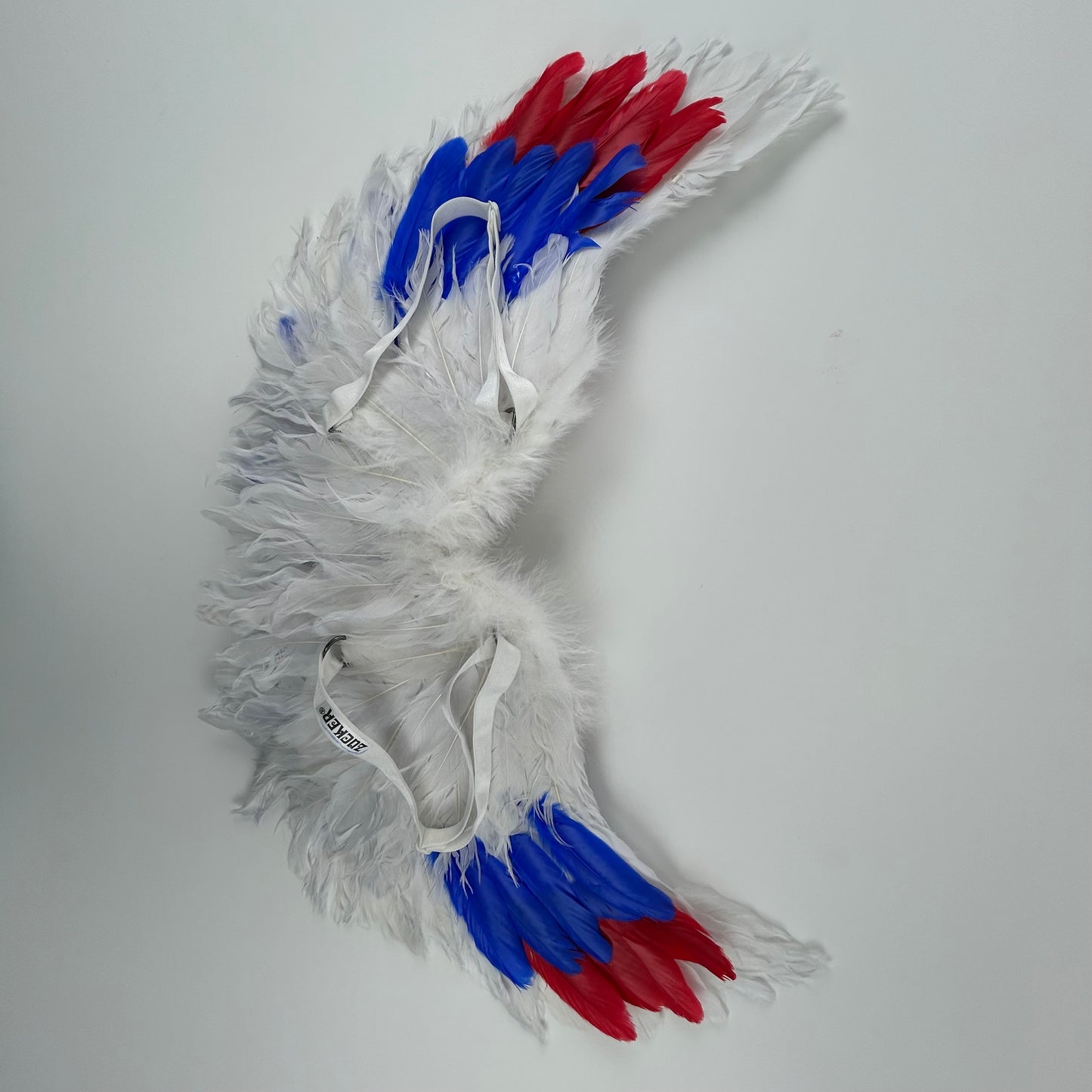 Cupid Angel Wings 25.5 x 13 inch --Red/White/Royal
