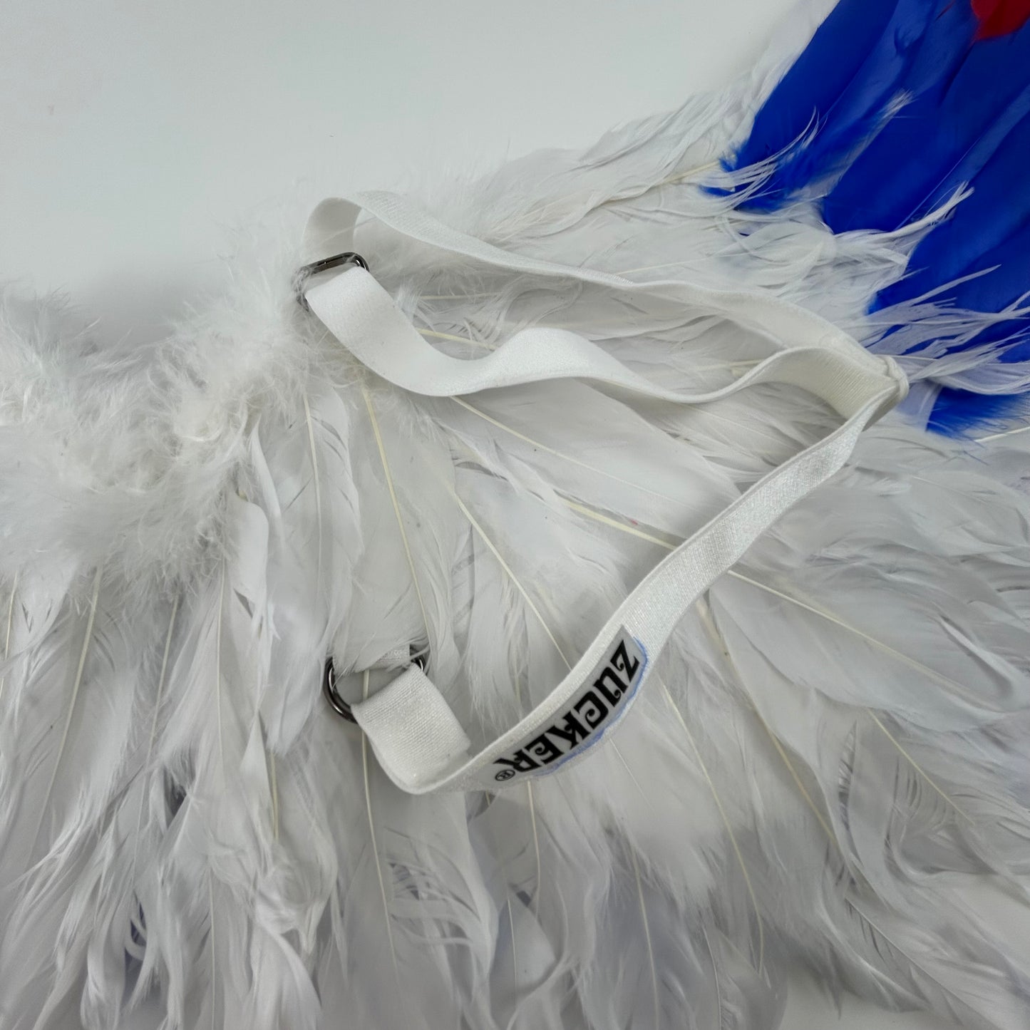 Cupid Angel Wings 25.5 x 13 inch --Red/White/Royal