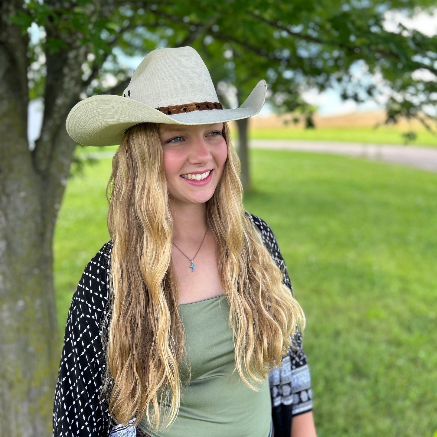 Natural Pheasant Feather Hat Band