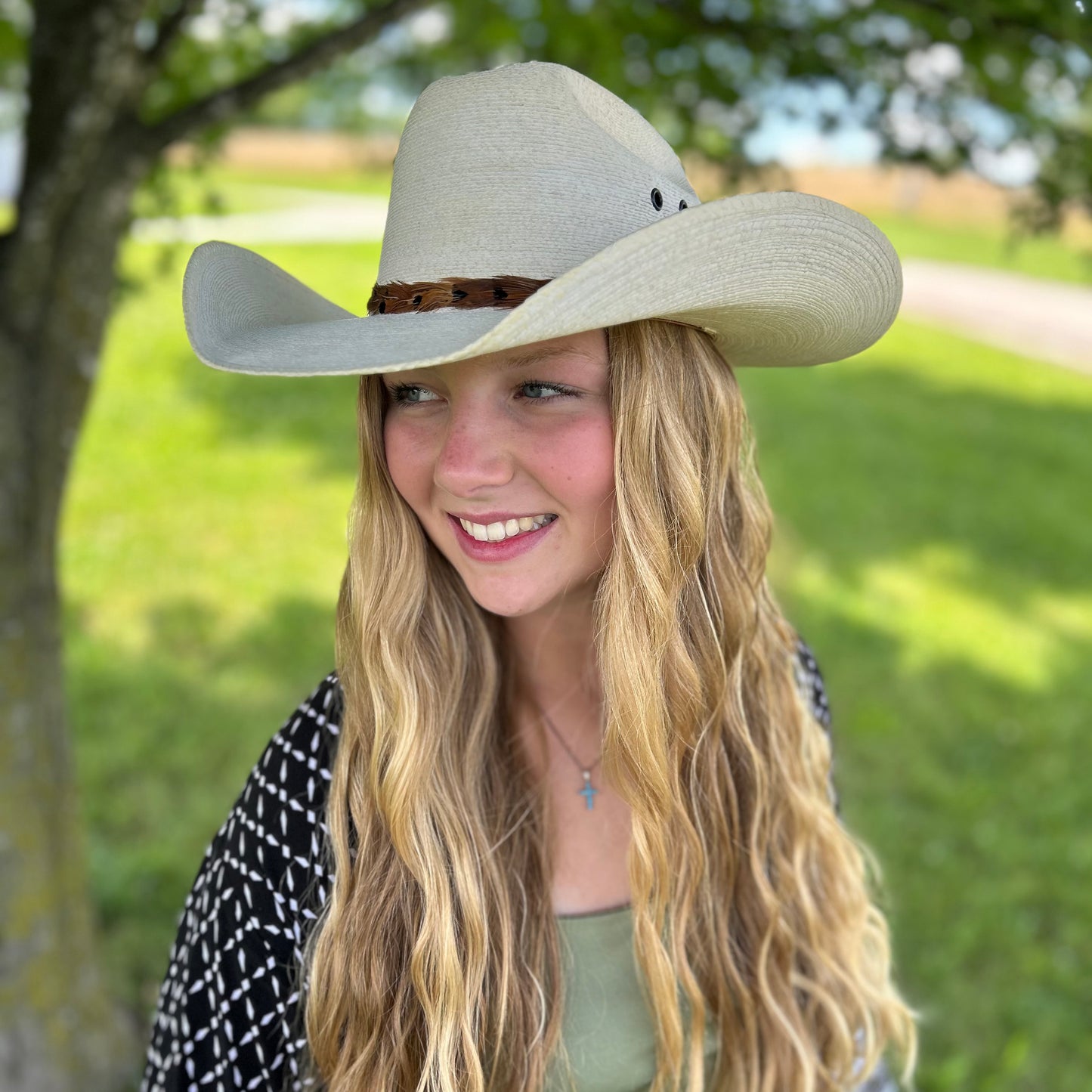 Natural Pheasant Feather Hat Band