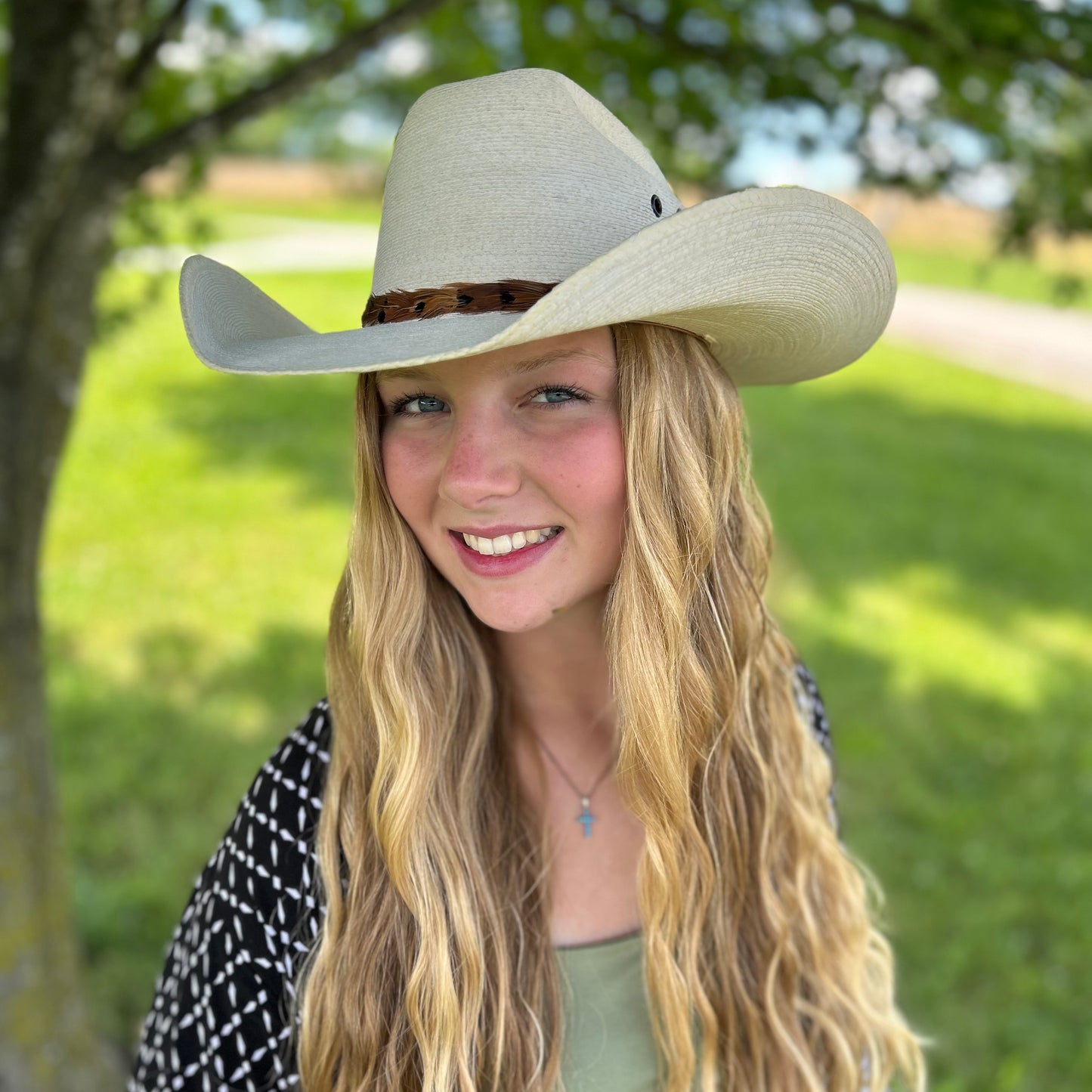 Natural Pheasant Feather Hat Band