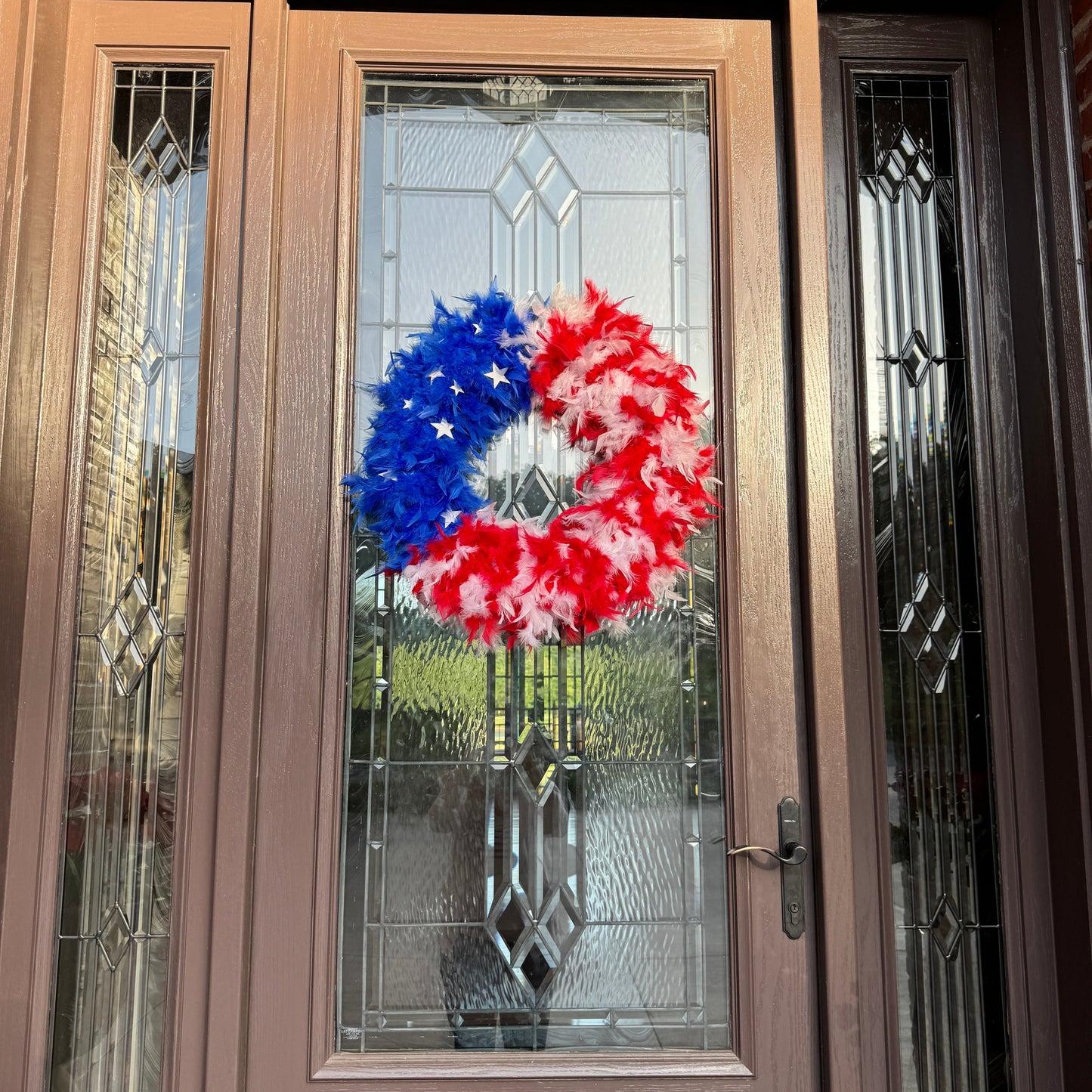 American Flag Wreath