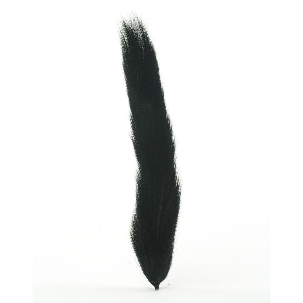 Squirrel Tails; Tail Pieces - Black
