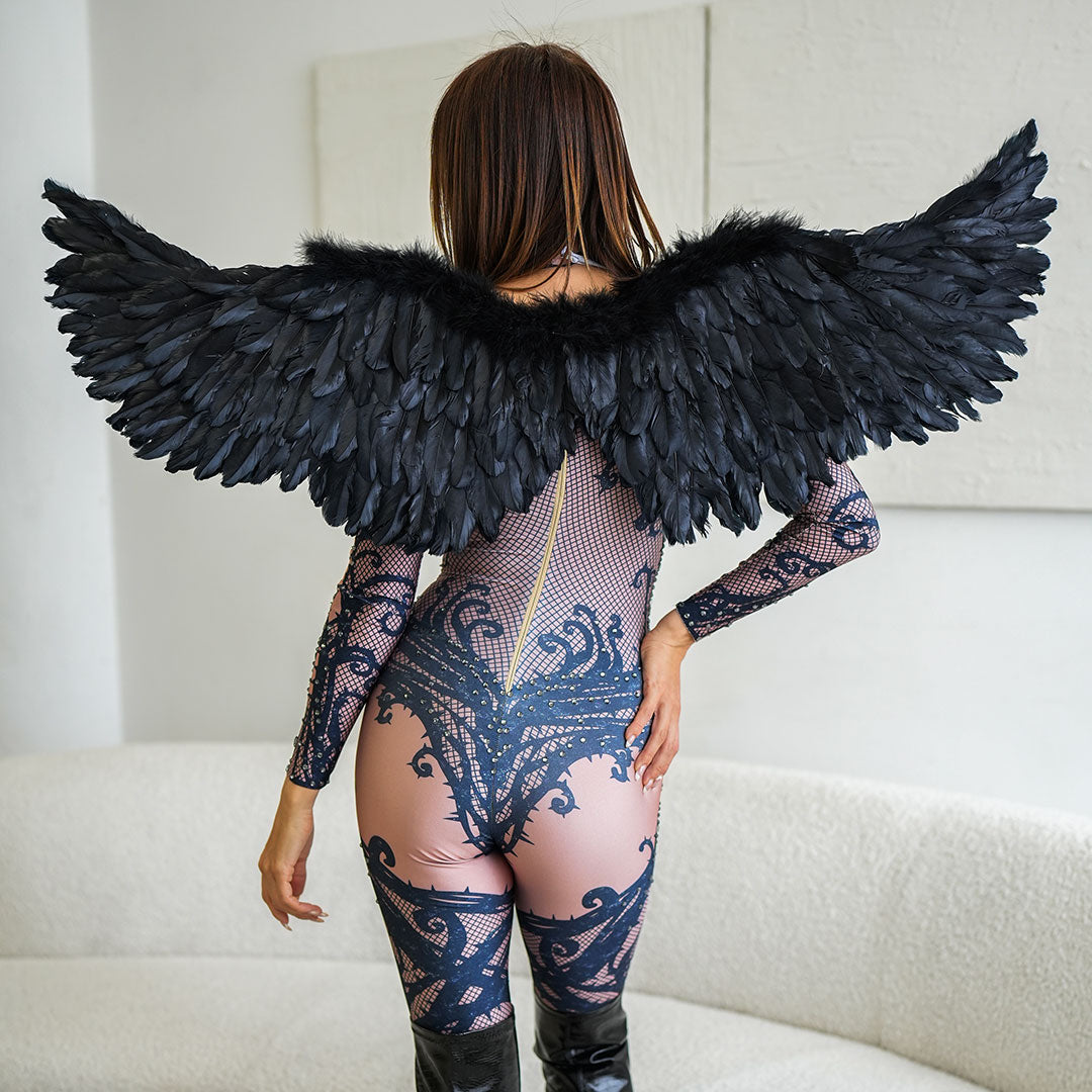 angel wings babysuit
