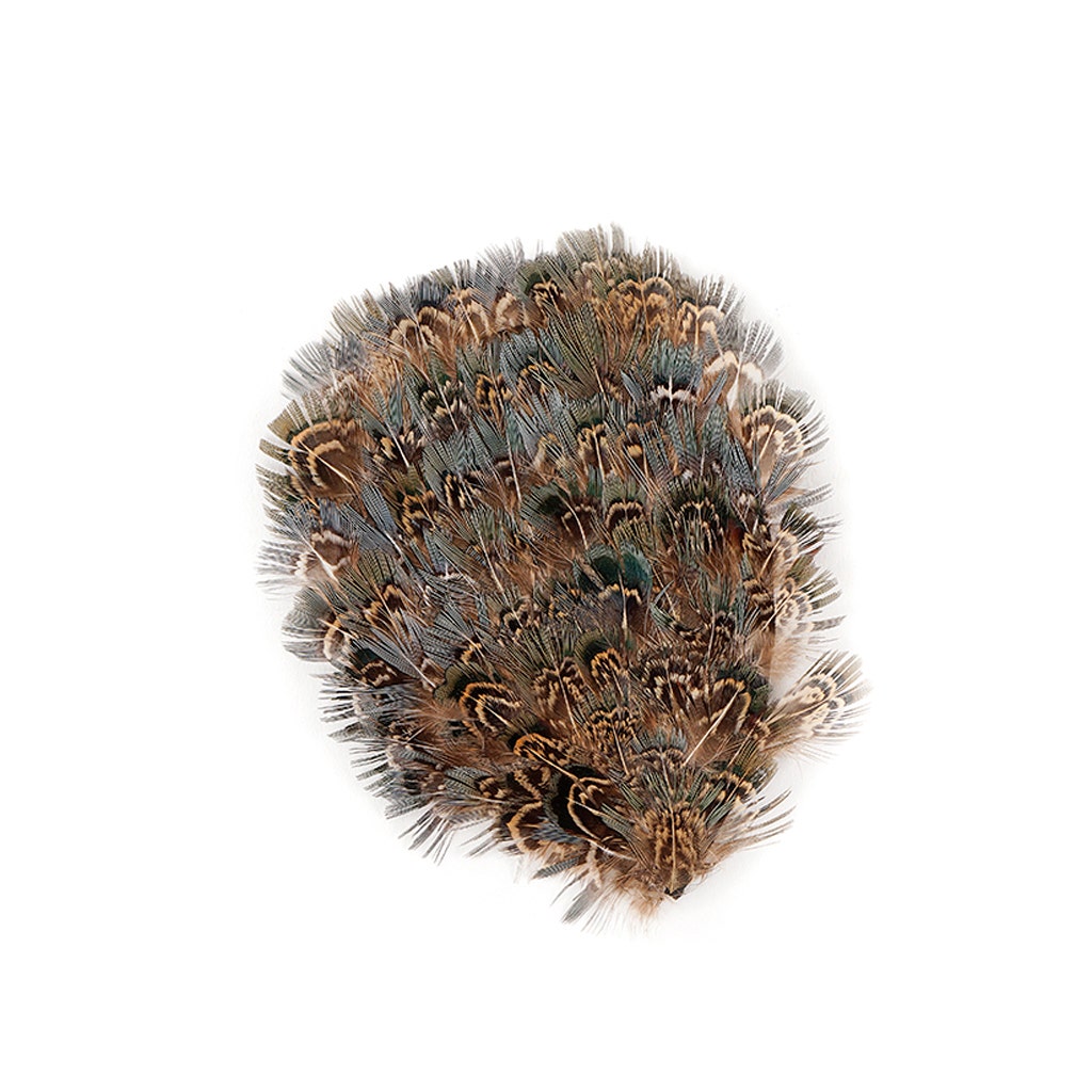 Feather Padding Natural Blue Almond Ringneck Feather Pad | Buy Craft Feather Pads ...