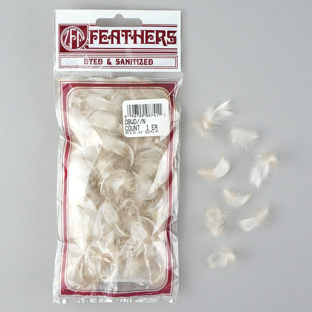 Breast Wood Duck Feathers - Natural - Feathers