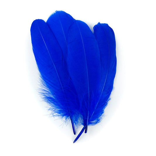 Bulk Goose Pallet Feathers 6-8 Inch - 1/4 LB - Royal - Feathers