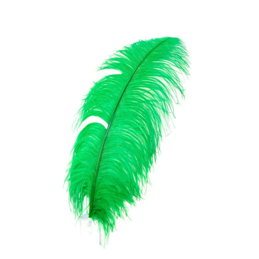 Bulk Ostrich Feathers-Damaged Femina - Kelly - Feathers