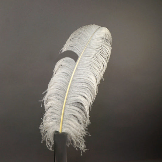 Bulk Ostrich Feathers-Damaged Femina - Natural - Feathers